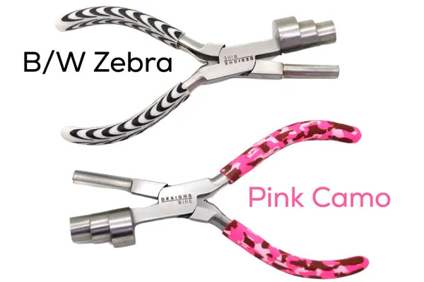 Big Wrapper Looping Pliers, 13/16/20 Millimeter Barrels, Jewelry Making Supplies/ Six Colors