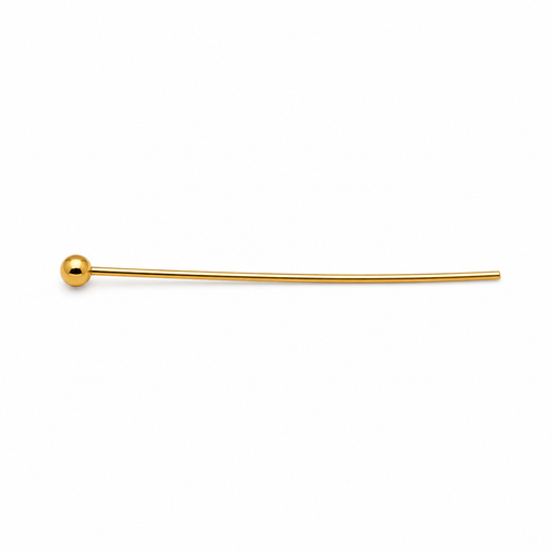 18K GOLD PLATED HEAD PIN | 2.5 GRAMS PACK