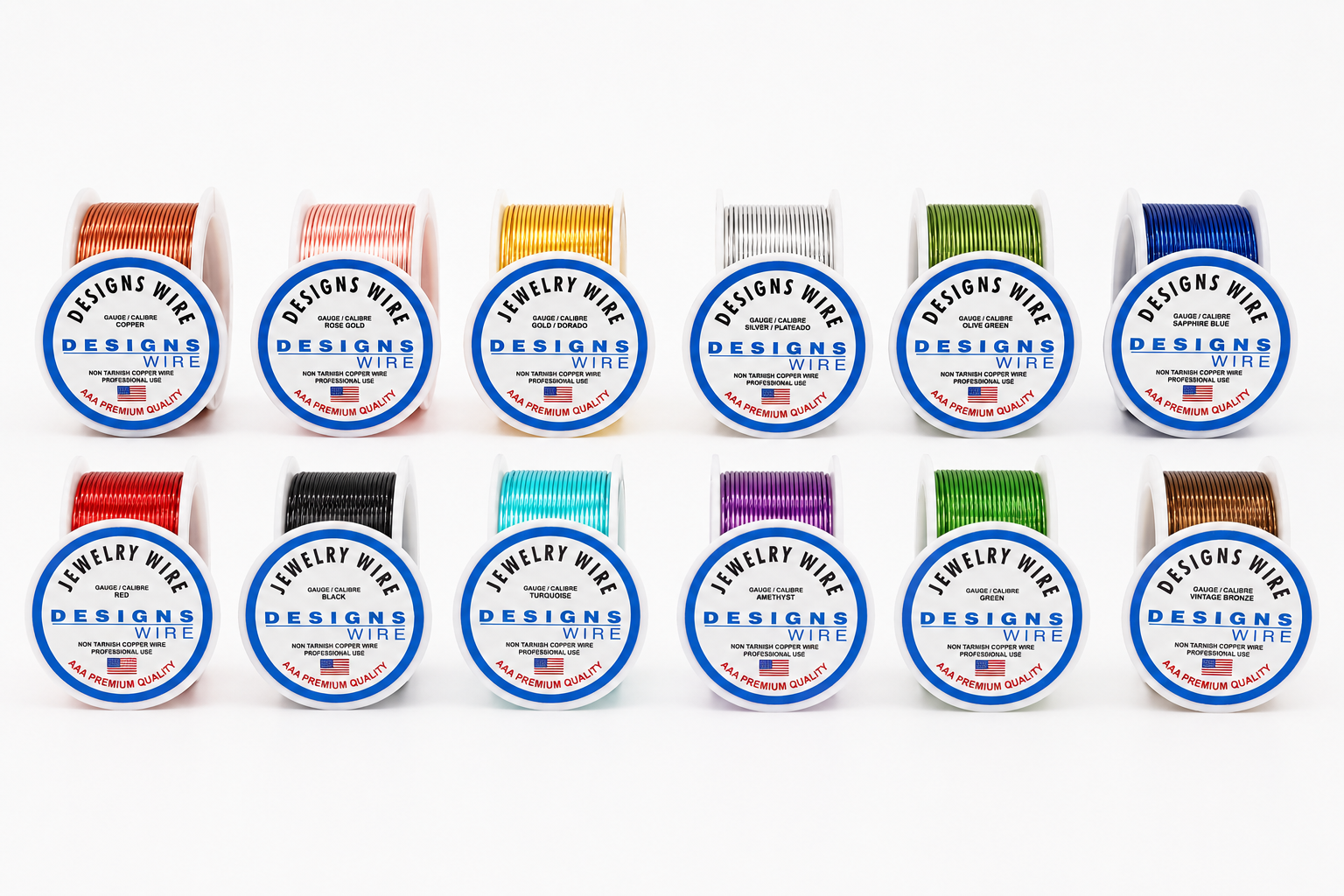 12 PACK / DESIGNS WIRE-copper wire (EXCLUSIVE PACK PROMO)