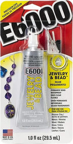 E6000 Jewelry And Bead Adhesive With 4 Precision Applicator Tips For Jewelry!
