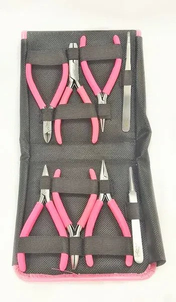 Fashion Color Plier Set &, Clutch-Turquoise