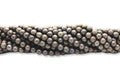 Genuine Pyrite Round Smooth Beads