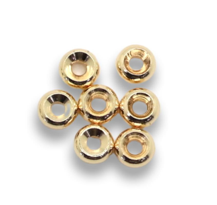 18kt Gold Plated Donut Spacer