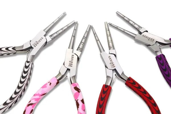 Loop Rite Numbered Round Nose Pliers 2-8mm