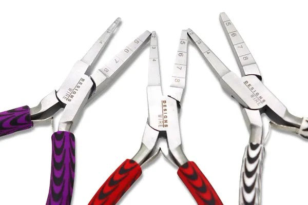 Loop Rite Numbered Square Nose Pliers 2-8mm