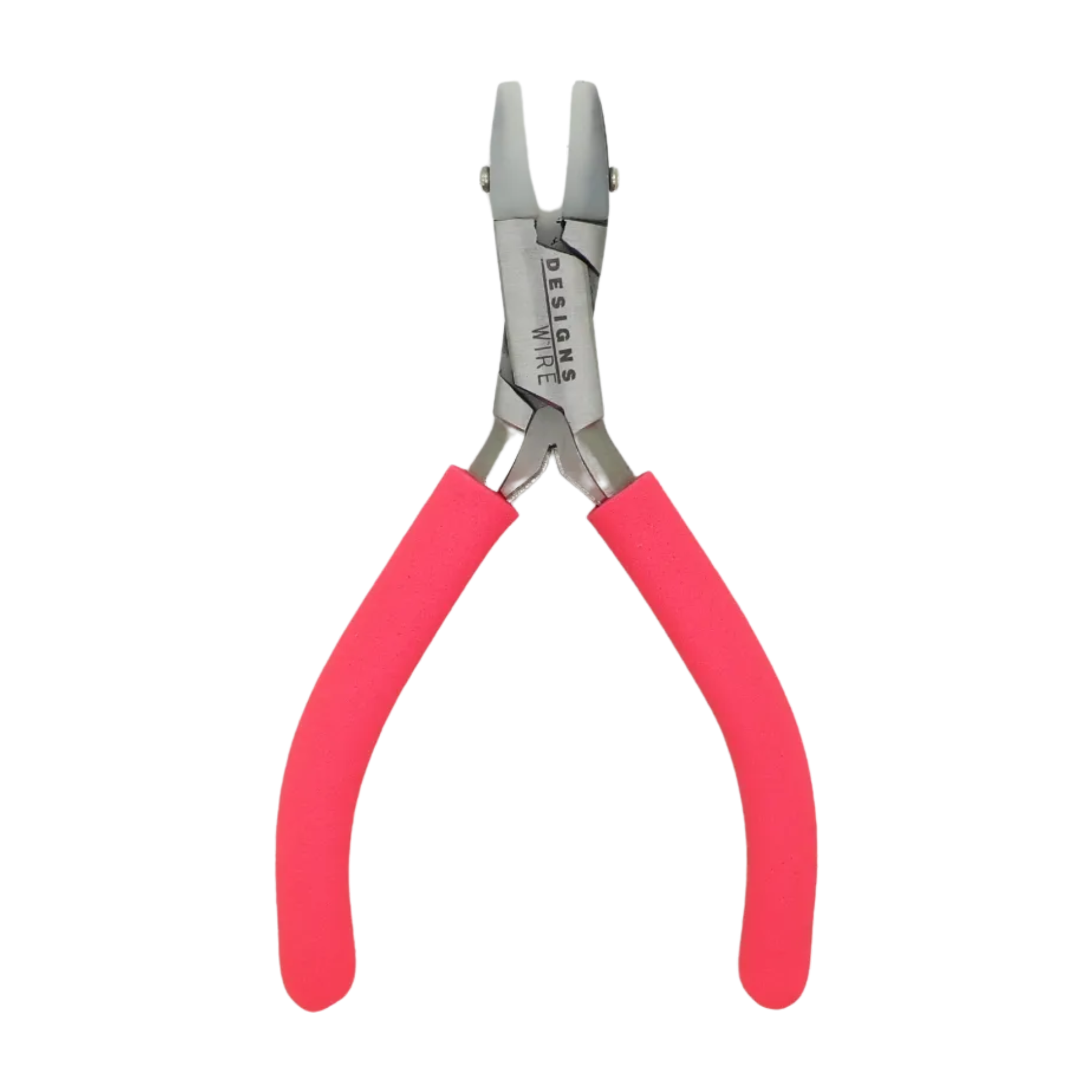 DOUBLE NYLON FLAT NOSE 140MM HANDLE W/ REPLACEMENT 2/BAG