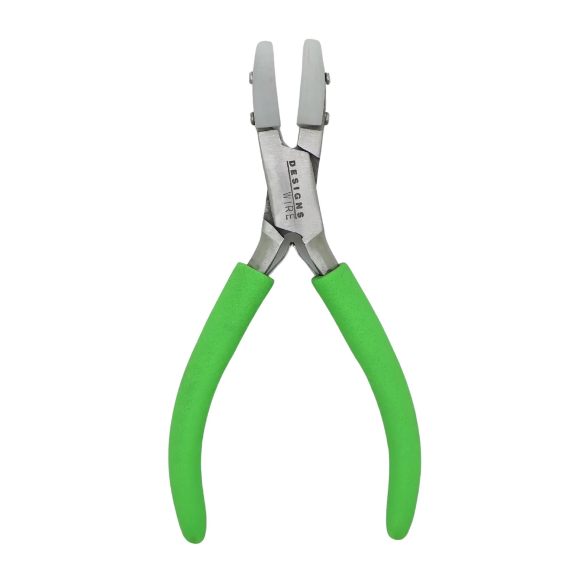 DOUBLE NYLON FLAT NOSE 140MM HANDLE W/ REPLACEMENT 2/BAG