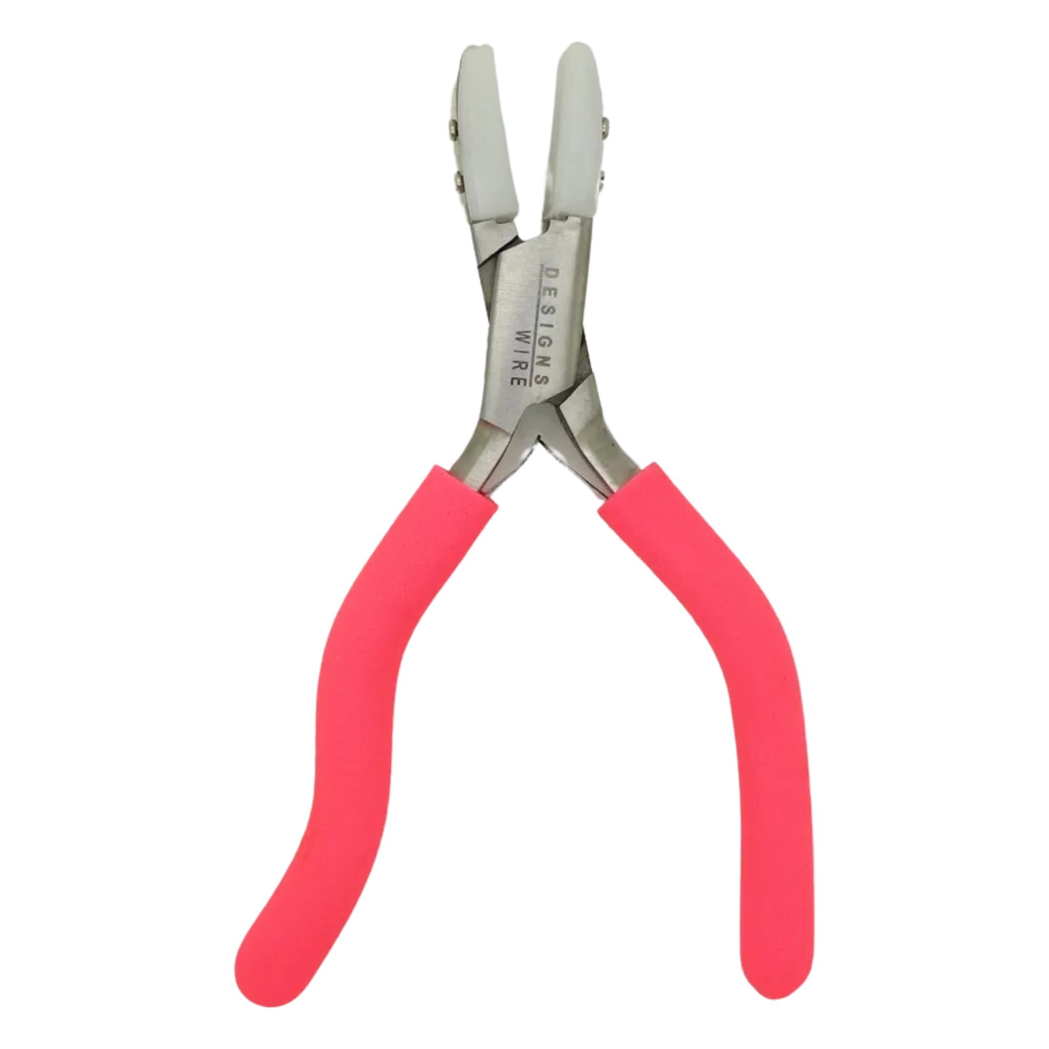 DOUBLE NYLON FLAT NOSE 140MM HANDLE W/ REPLACEMENT 2/BAG