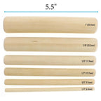 WOODEN MANDREL SET