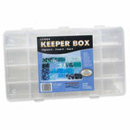 The Beadsmith Keeper Box - Large Size - 13 x 7-1/2 inches, Storage Organizer with 20 compartments.