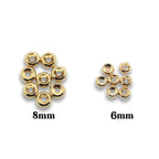 18kt Gold Plated Donut Spacer