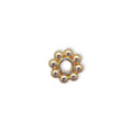 18kt Gold Plated Flower Spacers