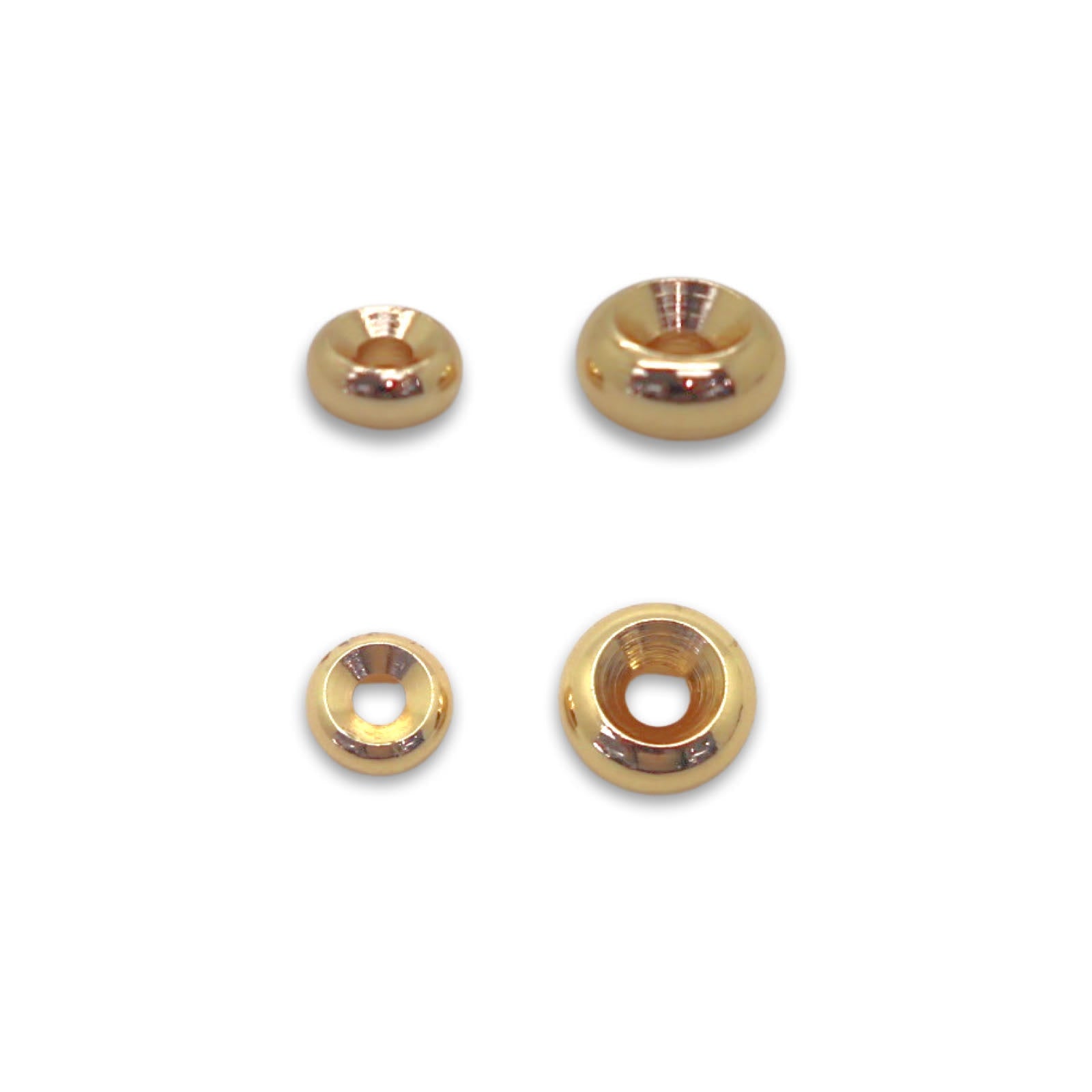 18kt Gold Plated Donut Spacer